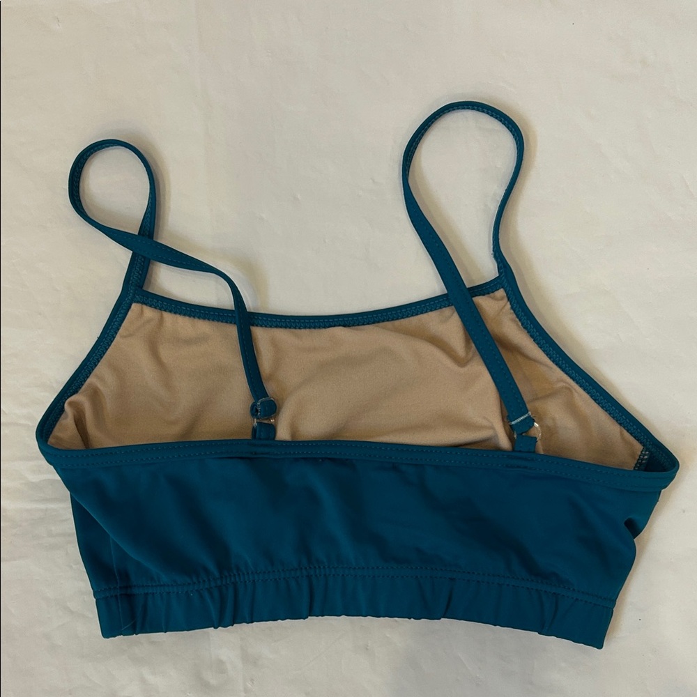 Balera Kids sports bra Top in Deep Blue - Picture 3 of 6